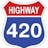 Highway 420 Seaside logo