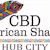 Logo for American Shaman Hub City