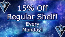 15% Off Redgualr-Shelf Flower! image