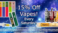 Saturday-15% Off Vape Cartridges/Accessories image