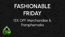 15% off Merch, Glass and Accessories! image