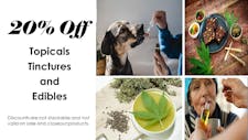 20% off Edibles, Tinctures and Topicals image