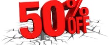 50% off purchase for all first time customers image
