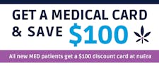 New MED patient $100 discount image