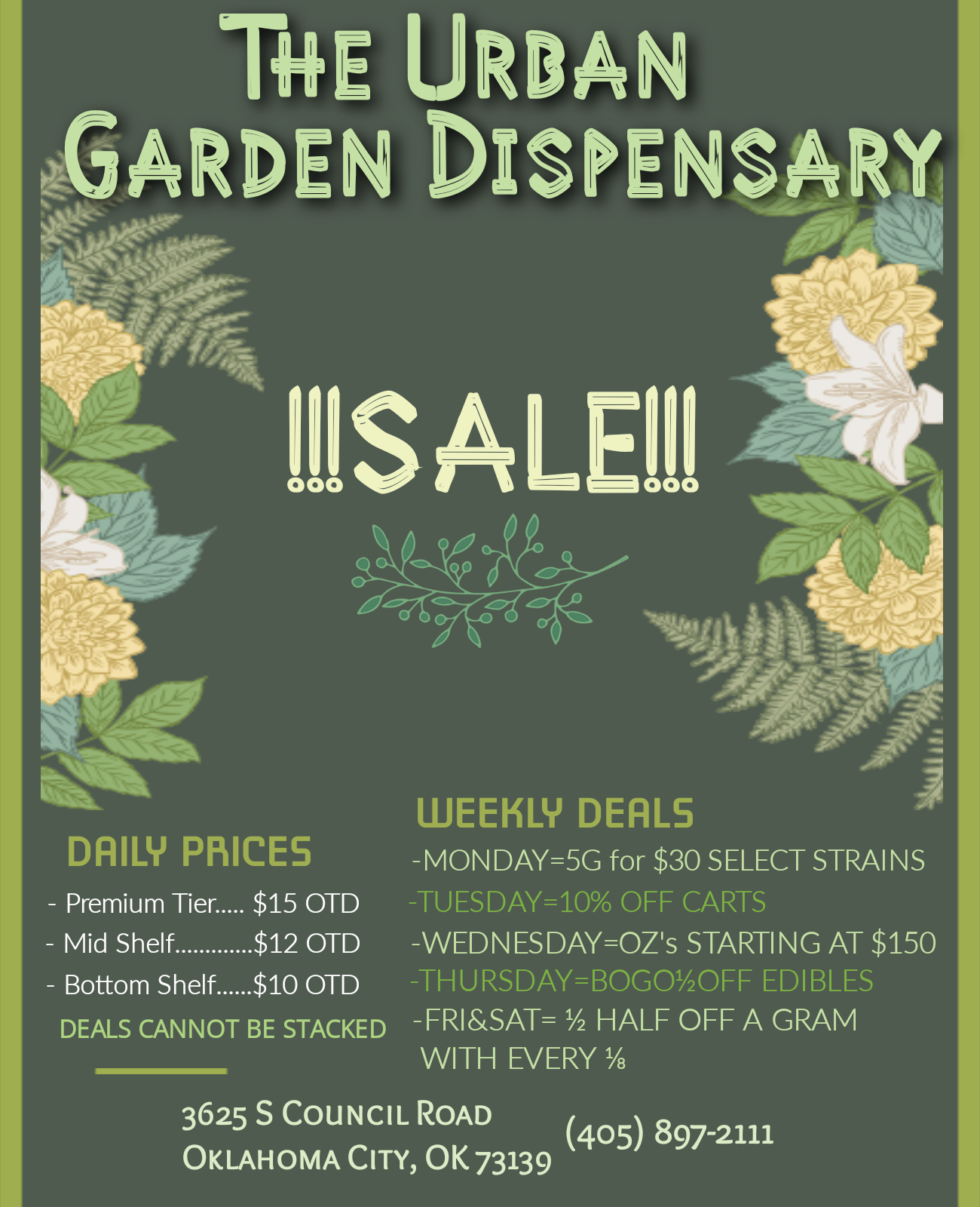 The Urban Garden Dispensary | Oklahoma City, OK Dispensary | Leafly