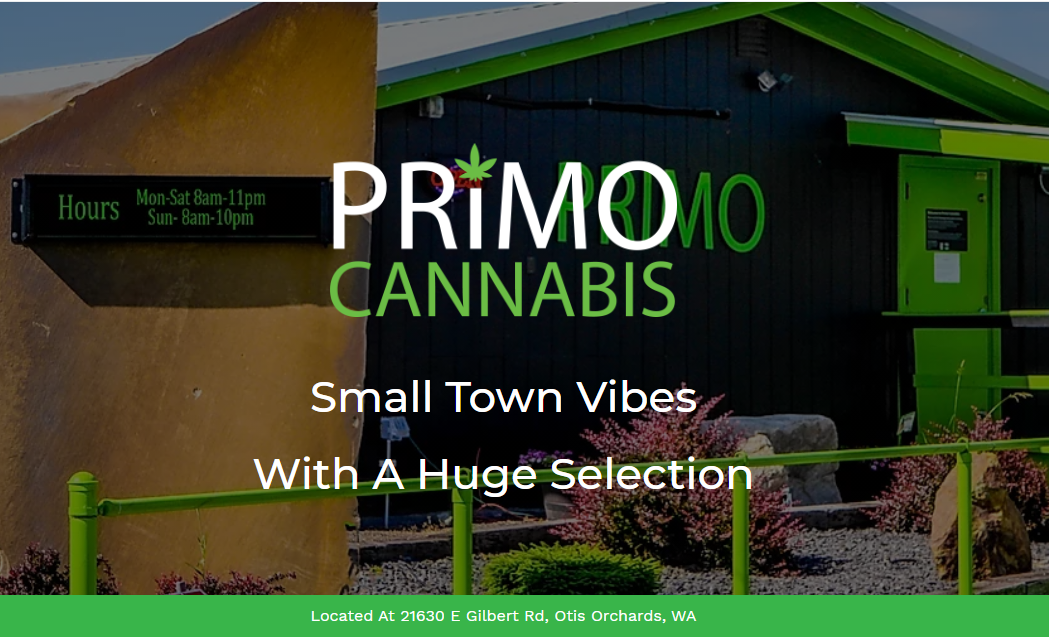Primo Cannabis Otis Orchards, Spokane Otis Orchards, WA Dispensary