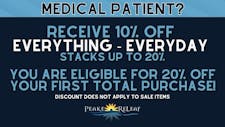 Medical Patients - 10% off everything, everyday image