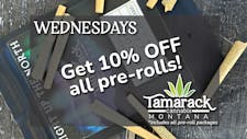 10% OFF all prerolls! image