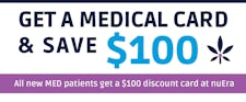 New MED patient $100 discount image
