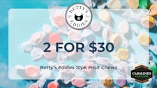 Betty's Eddies: 2 for $30 image