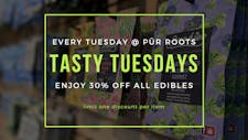 TUESDAY- ALL EDIBLES 30% OFF !! image