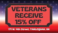 🇺🇸 VETERANS RECEIVE 15% OFF 🇺🇸 image
