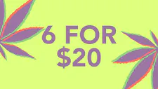 6/$20 Infused Pre-Rolls – Cheech & Chong, Webwe… image