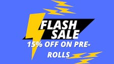 SAVE 15% NOW ON PRE-ROLLS image