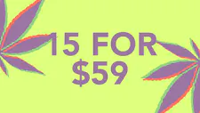 15/$59 Cartridges 1g – Rocket Blast, Bossy, Hig… image