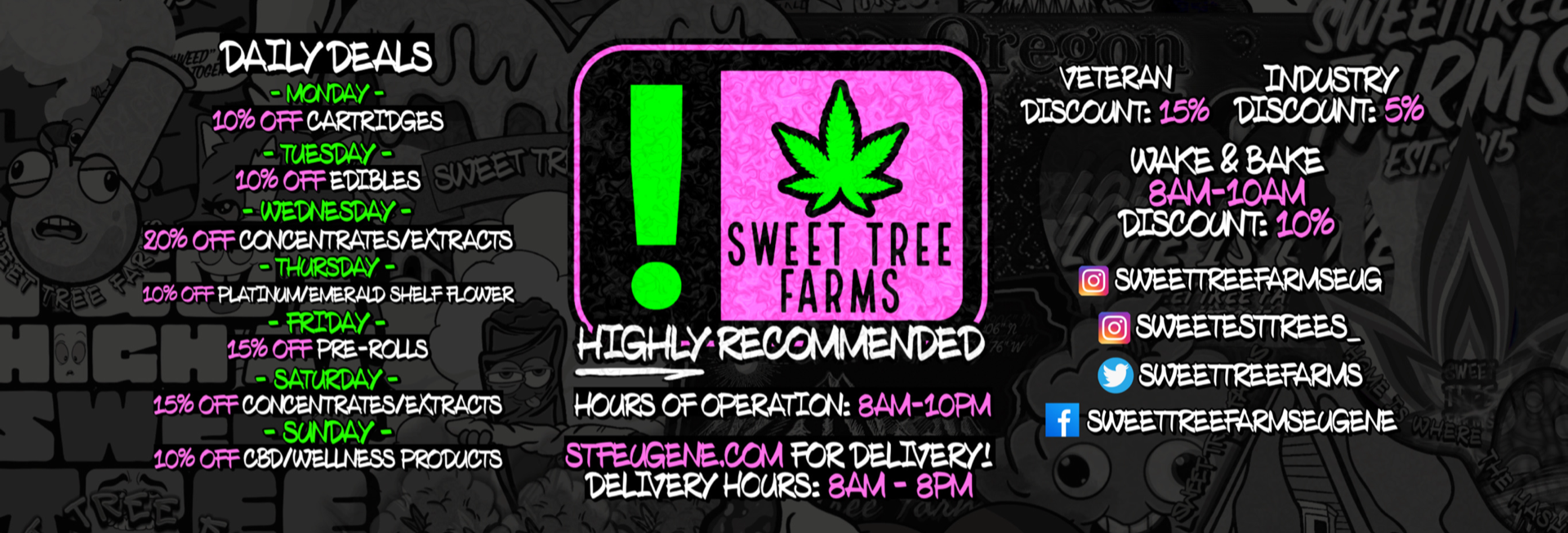 Sweet Tree Farms | Dispensary Menu, Reviews &amp; Photos