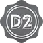 Logo for D2 Dispensary Cannabis Destination + Drive Thru