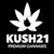 Logo for Kush 21 - Spokane