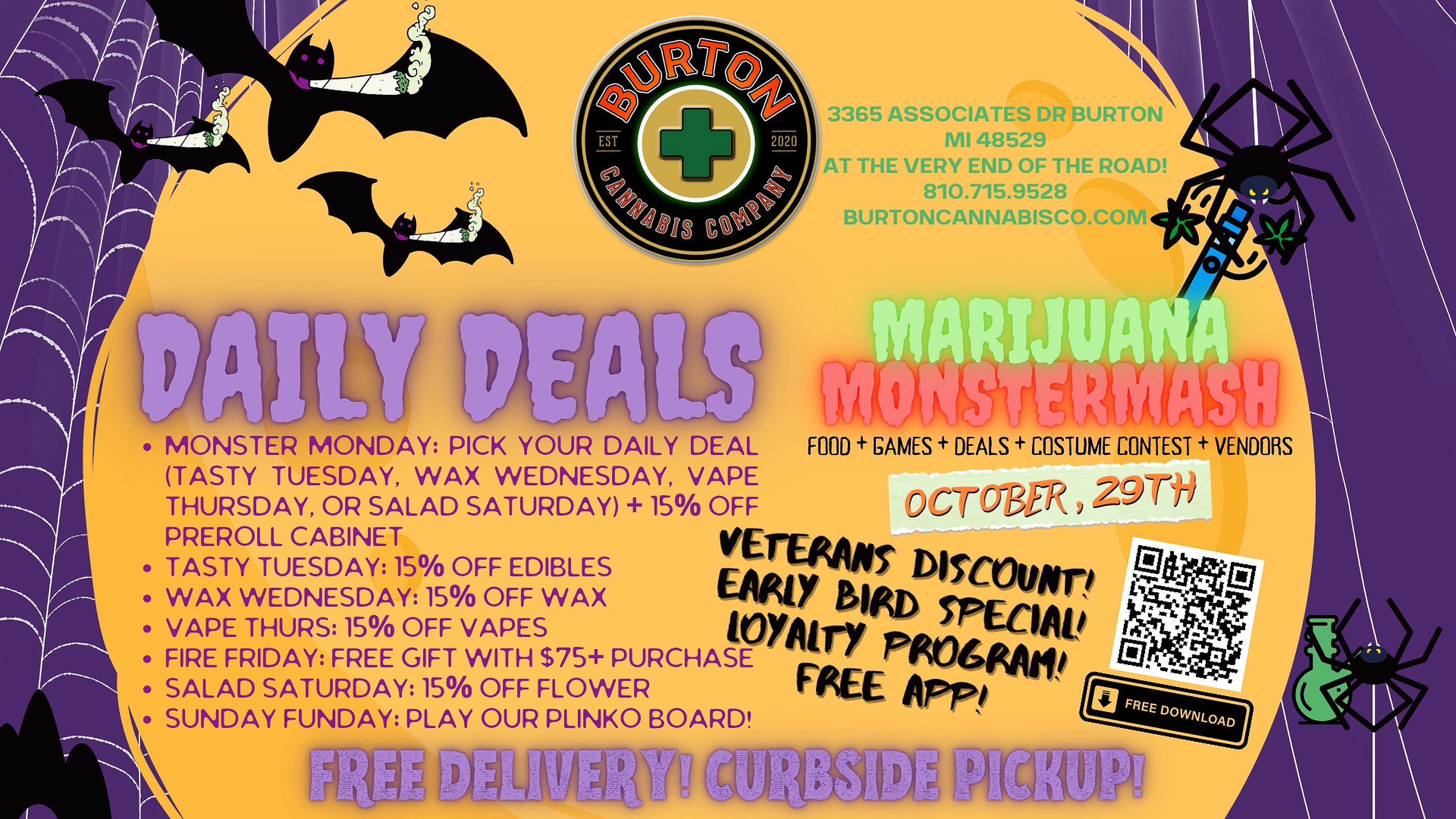 Burton Cannabis Company Dispensary Menu Reviews Photos