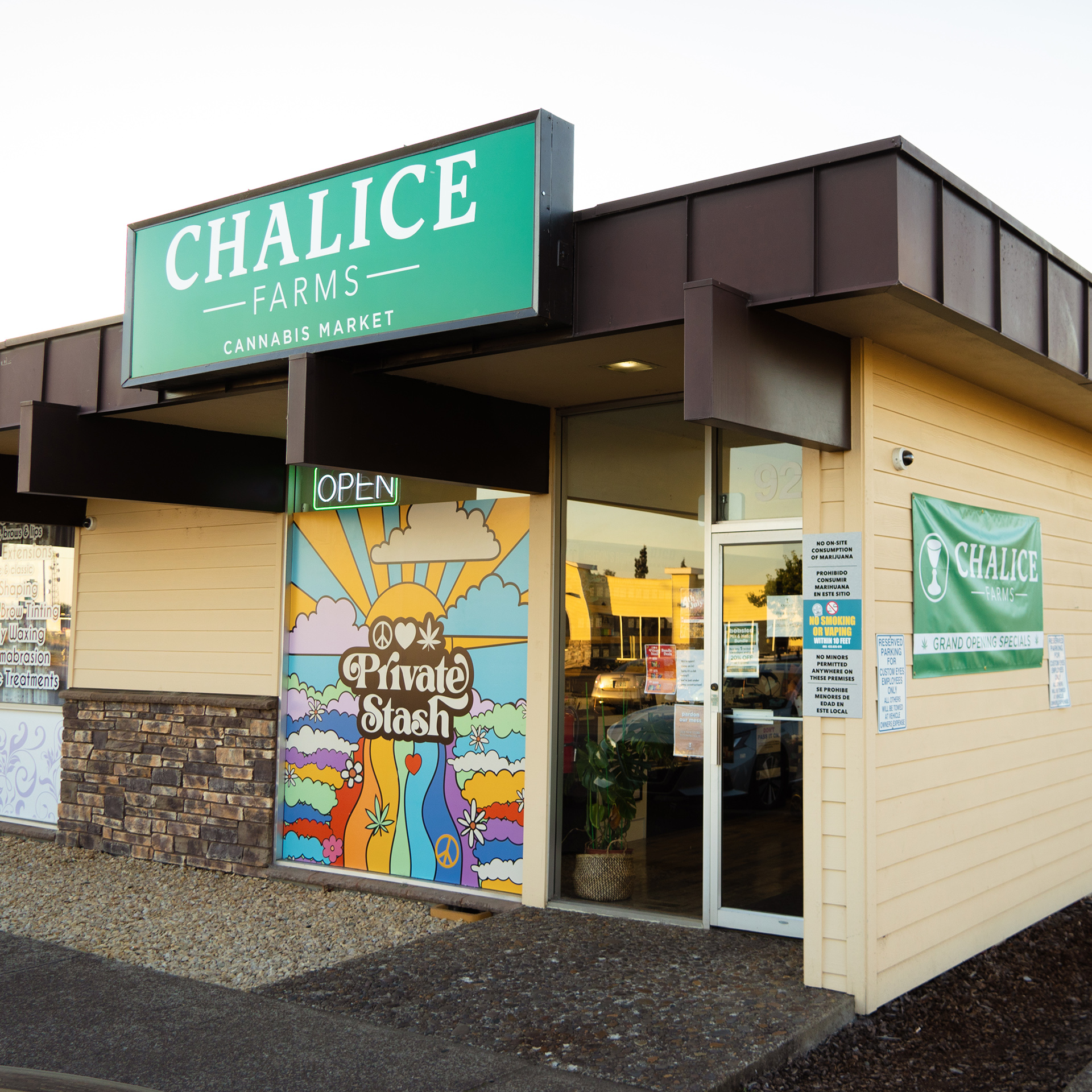 Chalice Farms Recreational Weed Dispensary Albany Dispensary Menu