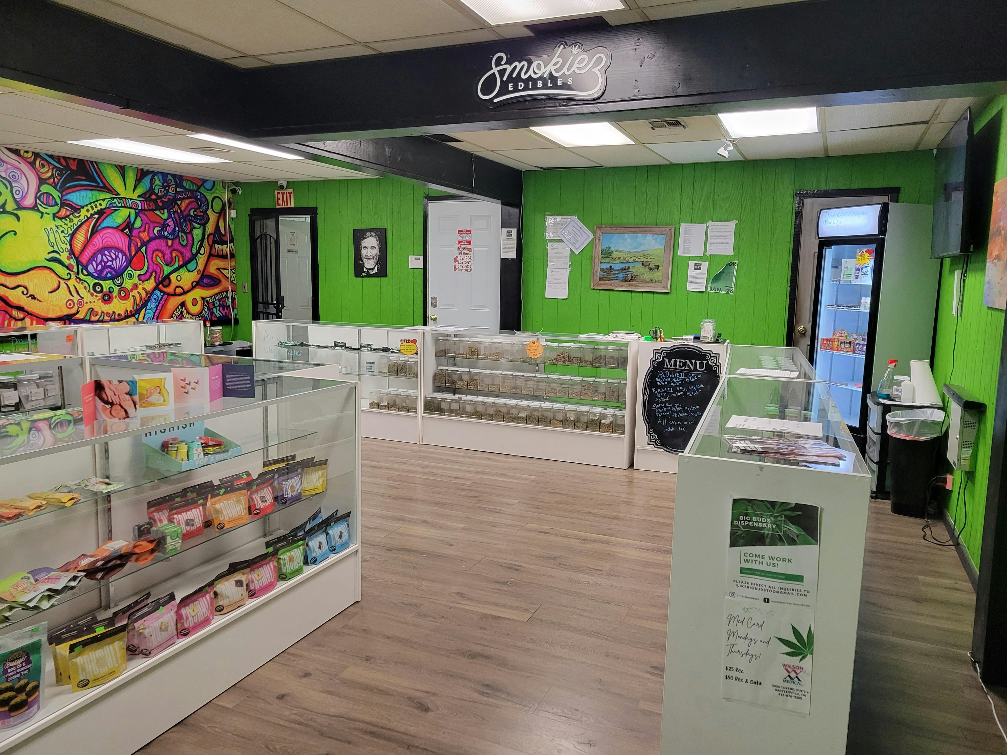 Big Buds Dispensary Pawhuska Pawhuska, OK Dispensary Leafly