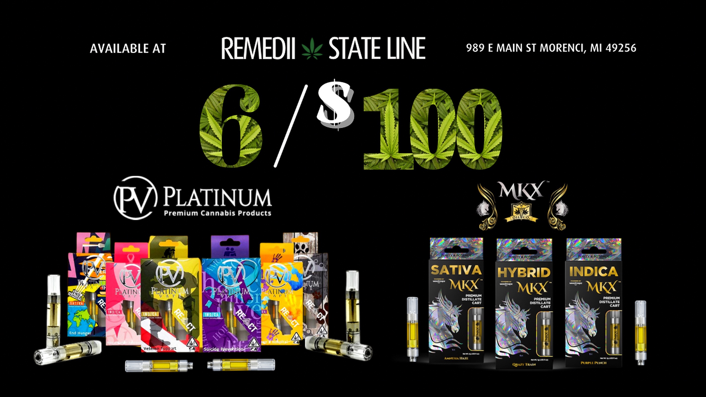 Remedii Stateline (Medical) Morenci, MI Dispensary Leafly