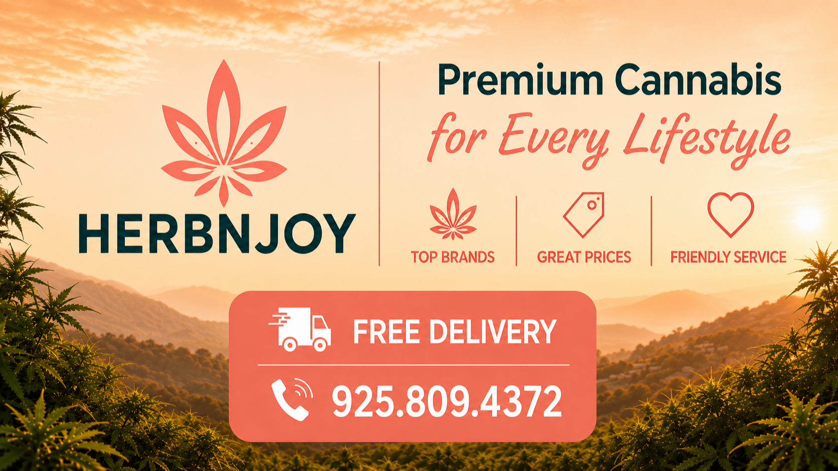 HerbNJoy - Walnut Creek Delivery