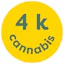 Logo for 4K Cannabis - Ajax