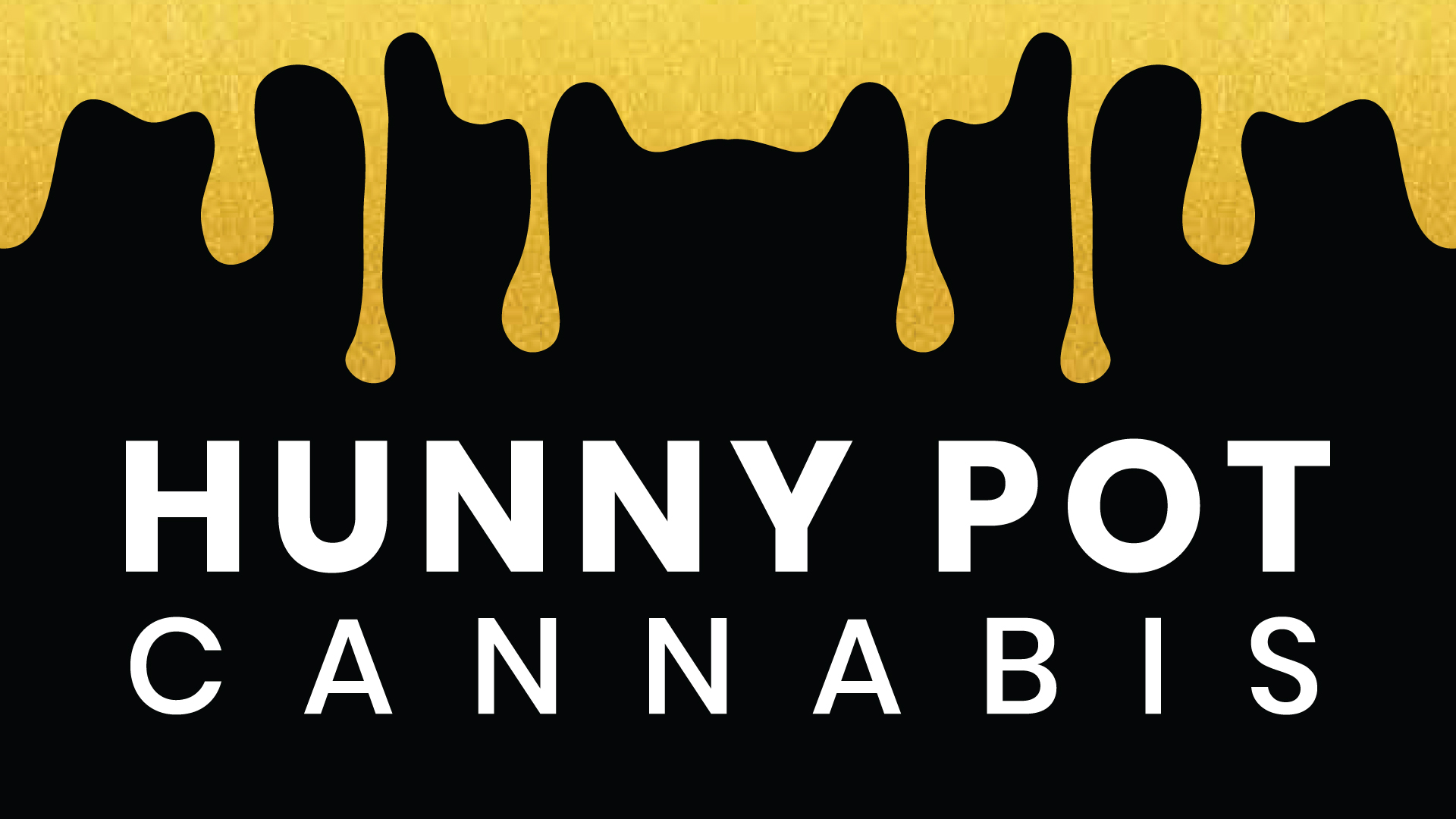 Hunny Pot - Metal Rolling Tray - Black&Gold  The Hunny Pot Cannabis Co.  (202 Queen St W, Toronto)