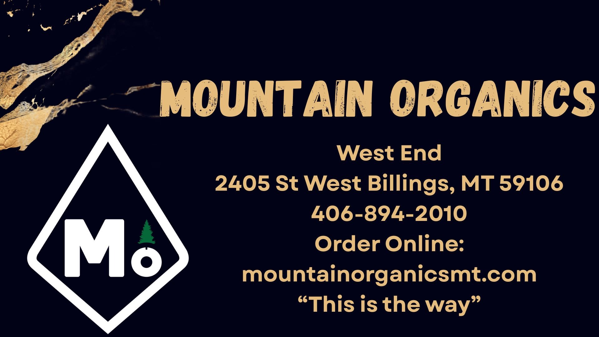 Mountain Organics - Billings