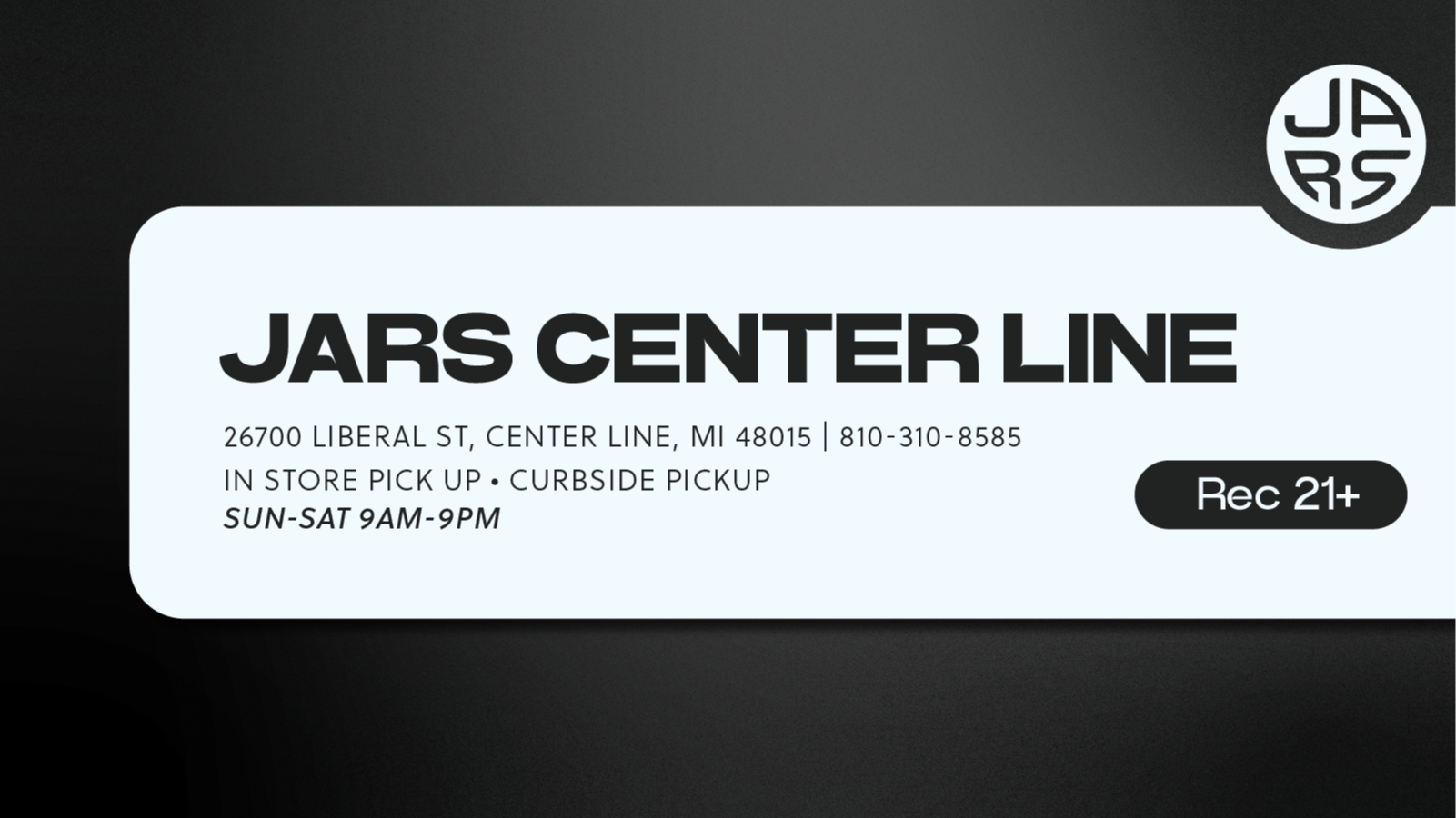 JARS Cannabis - Center Line