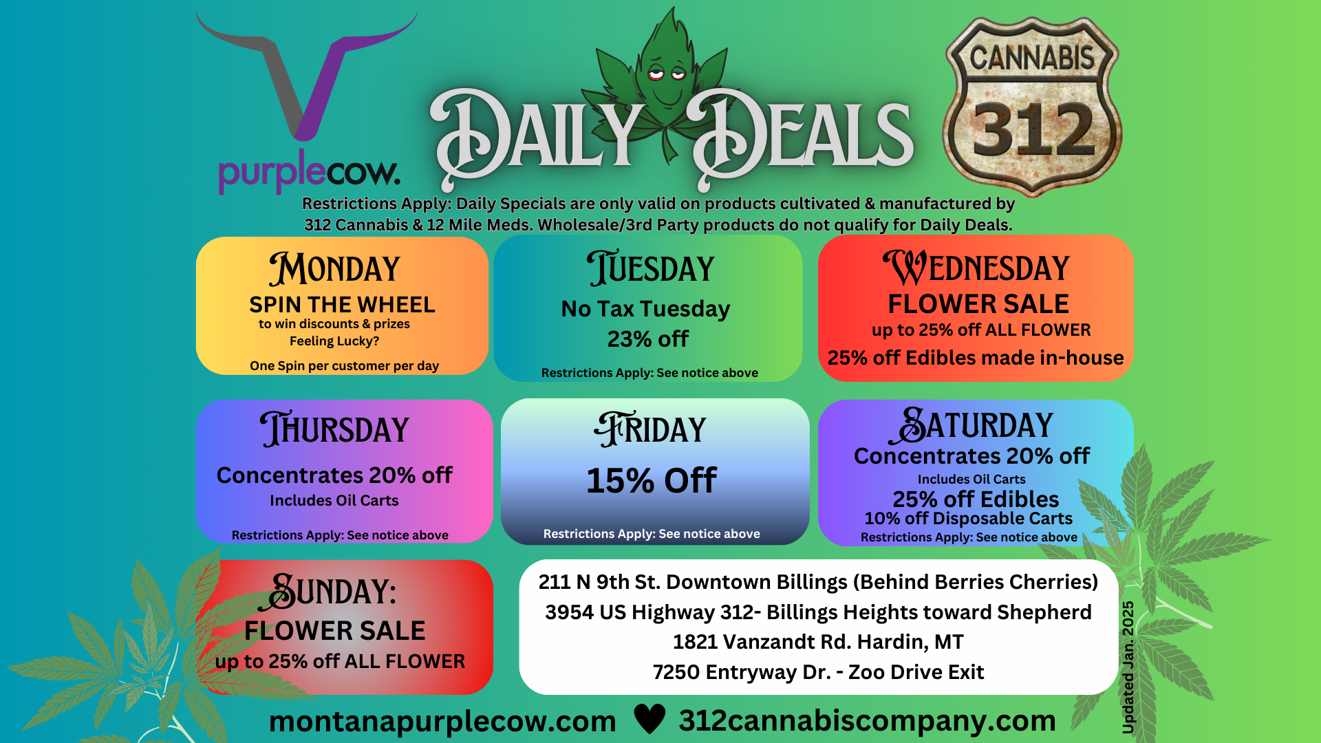 Purple Cow Dispensary - Billings