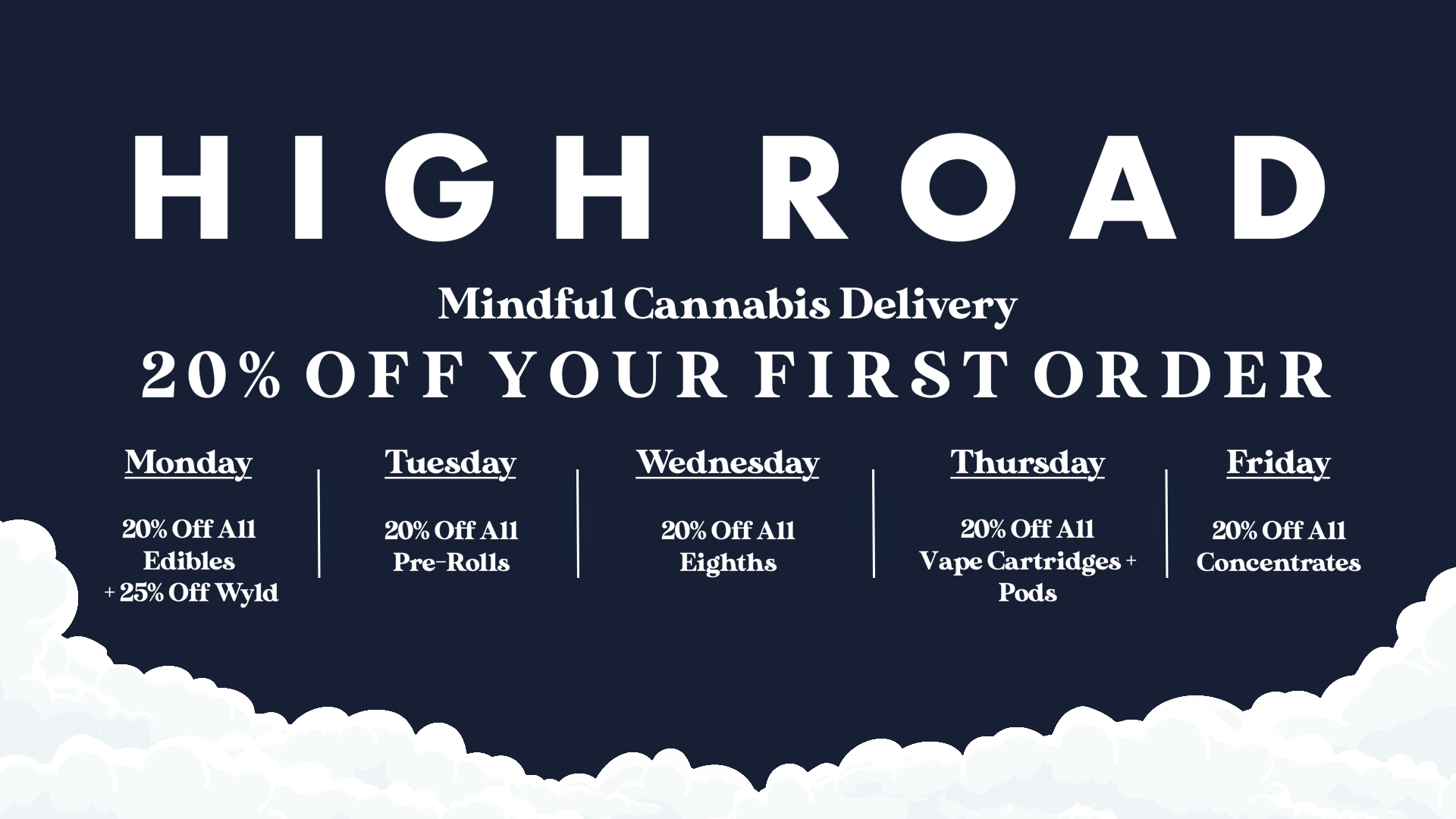 High Road Delivery (CLOSED) Dispensary Menu, Reviews & Photos