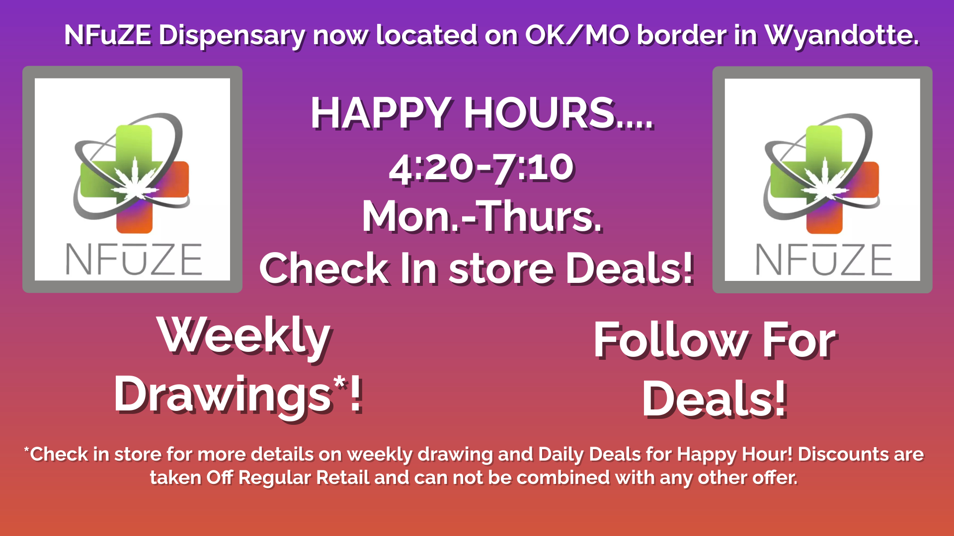 NFUZE Dispensary Wyandotte, OK Dispensary Leafly