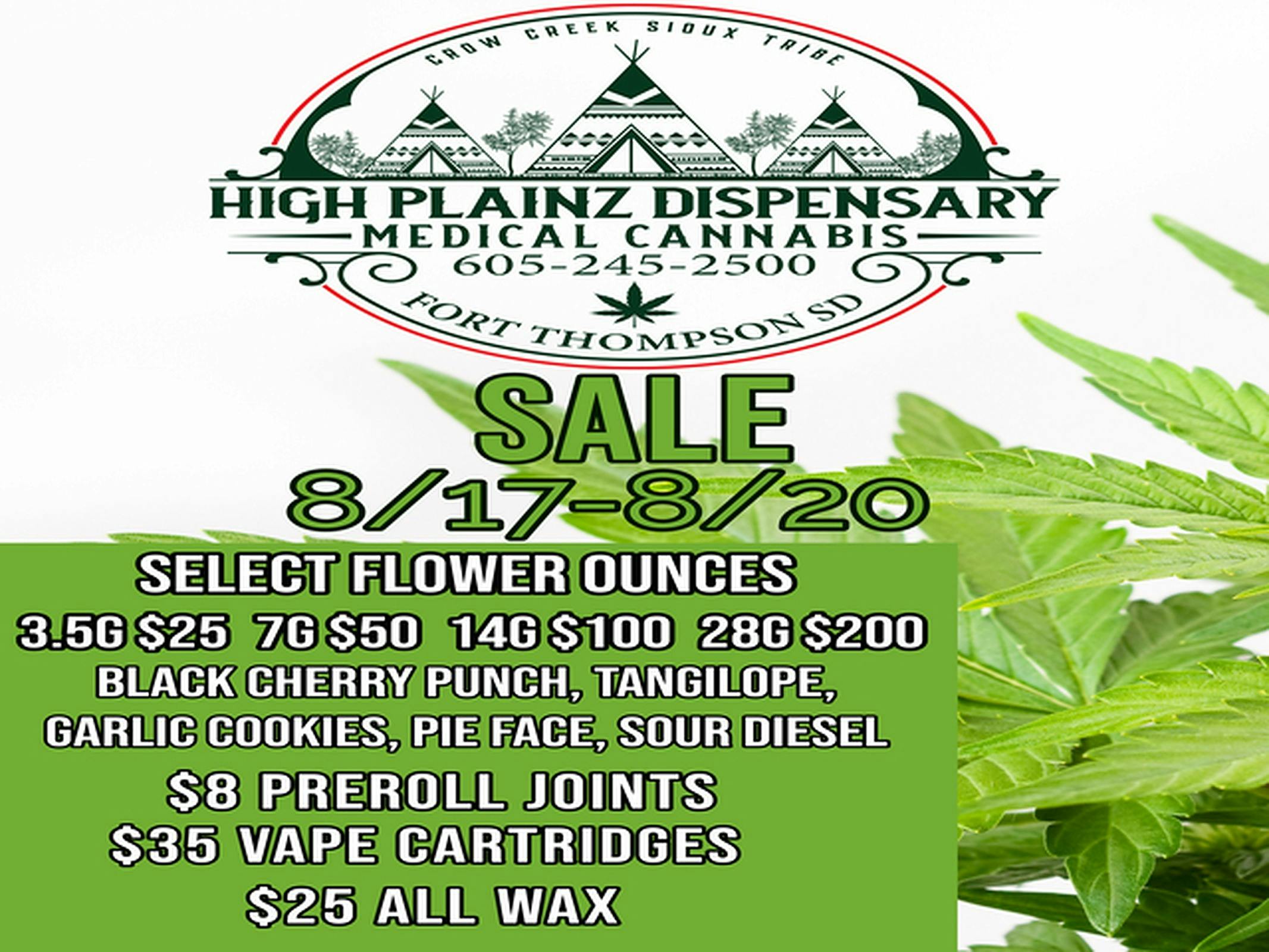 High Plainz Dispensary Fort Thompson, SD Dispensary Leafly