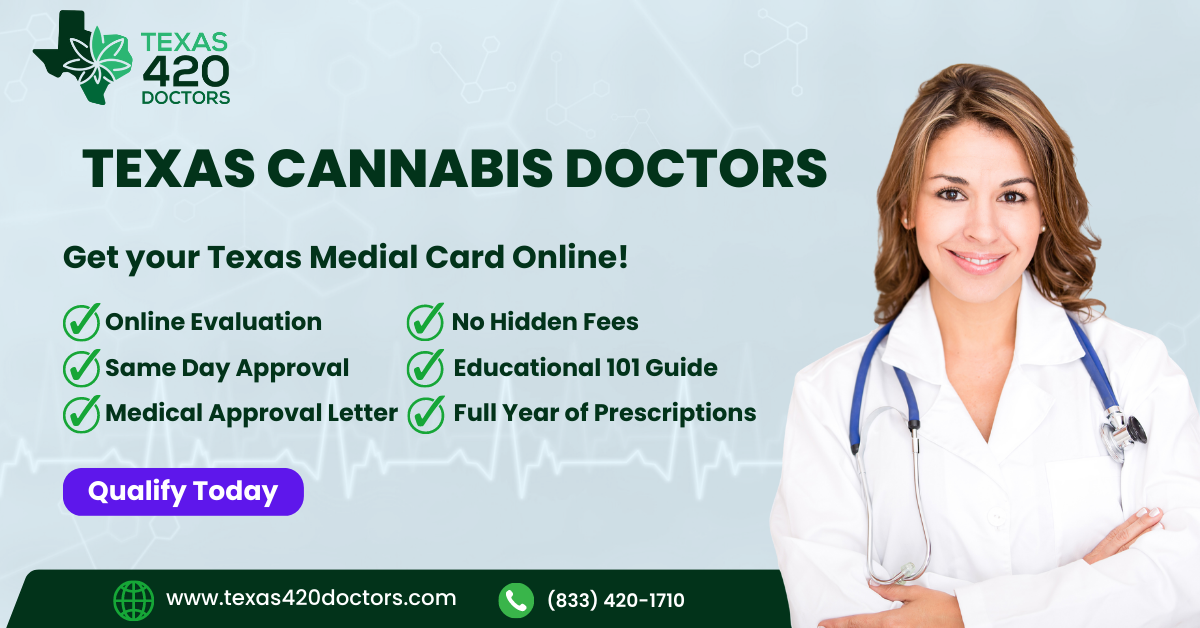 Texas 420 Doctors Corpus Christi Telemedicine Medical Marijuana Cards