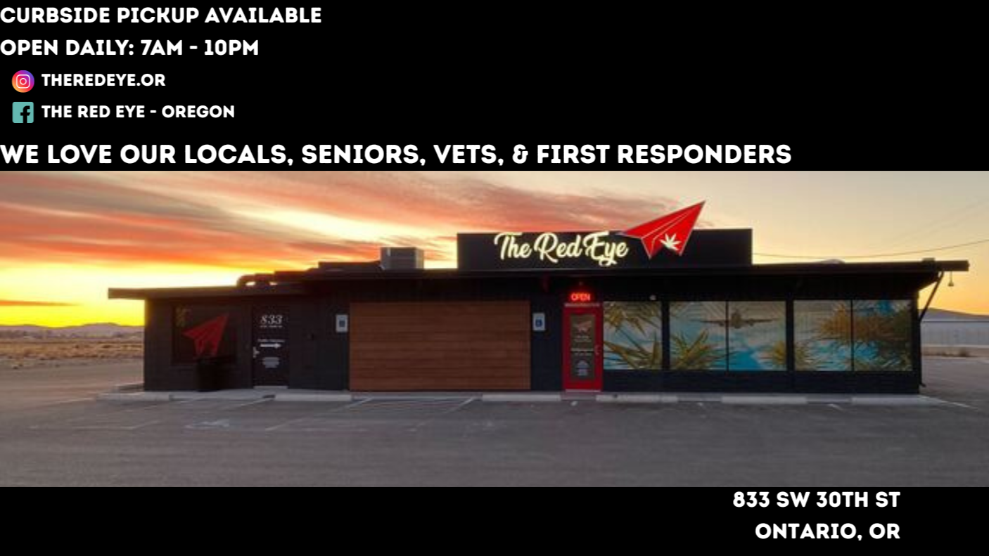 Red Eye - Ontario -  PICK UP AVAILABLE!!