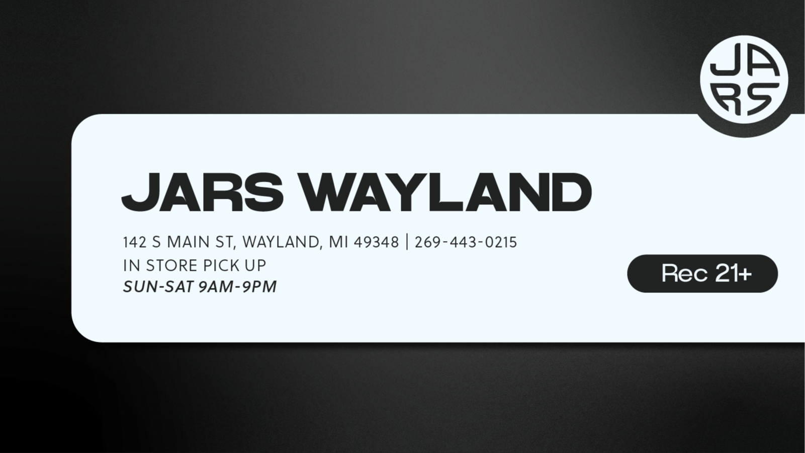 JARS Cannabis - Wayland