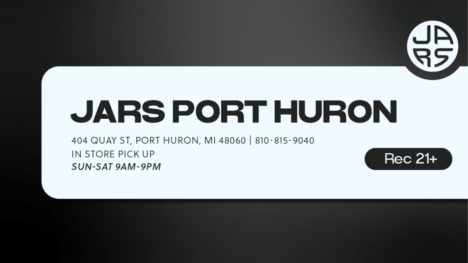 JARS Cannabis - Port Huron