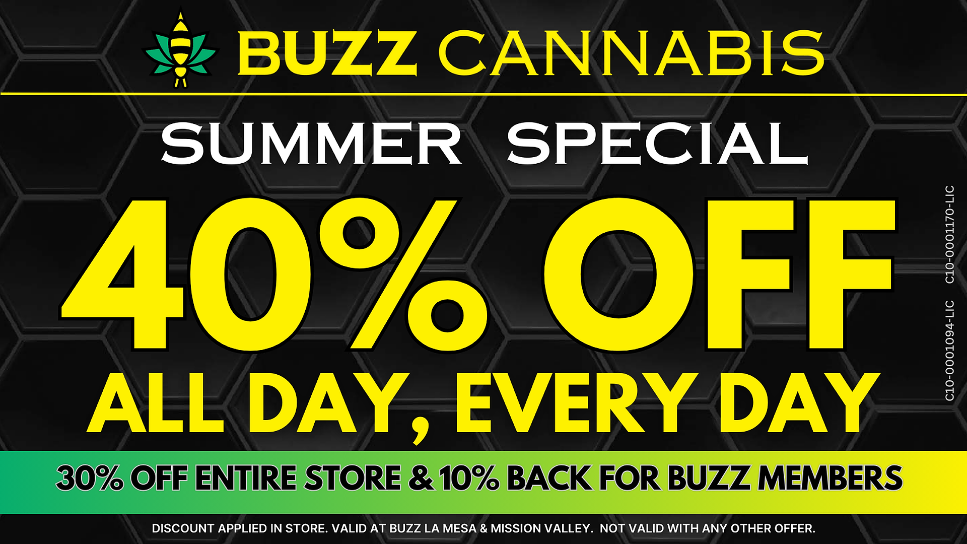 Buzz Cannabis La Mesa Dispensary Menu, Reviews & Photos