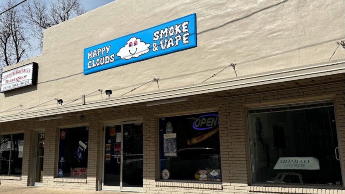 Happy Clouds - Downtown San Marcos