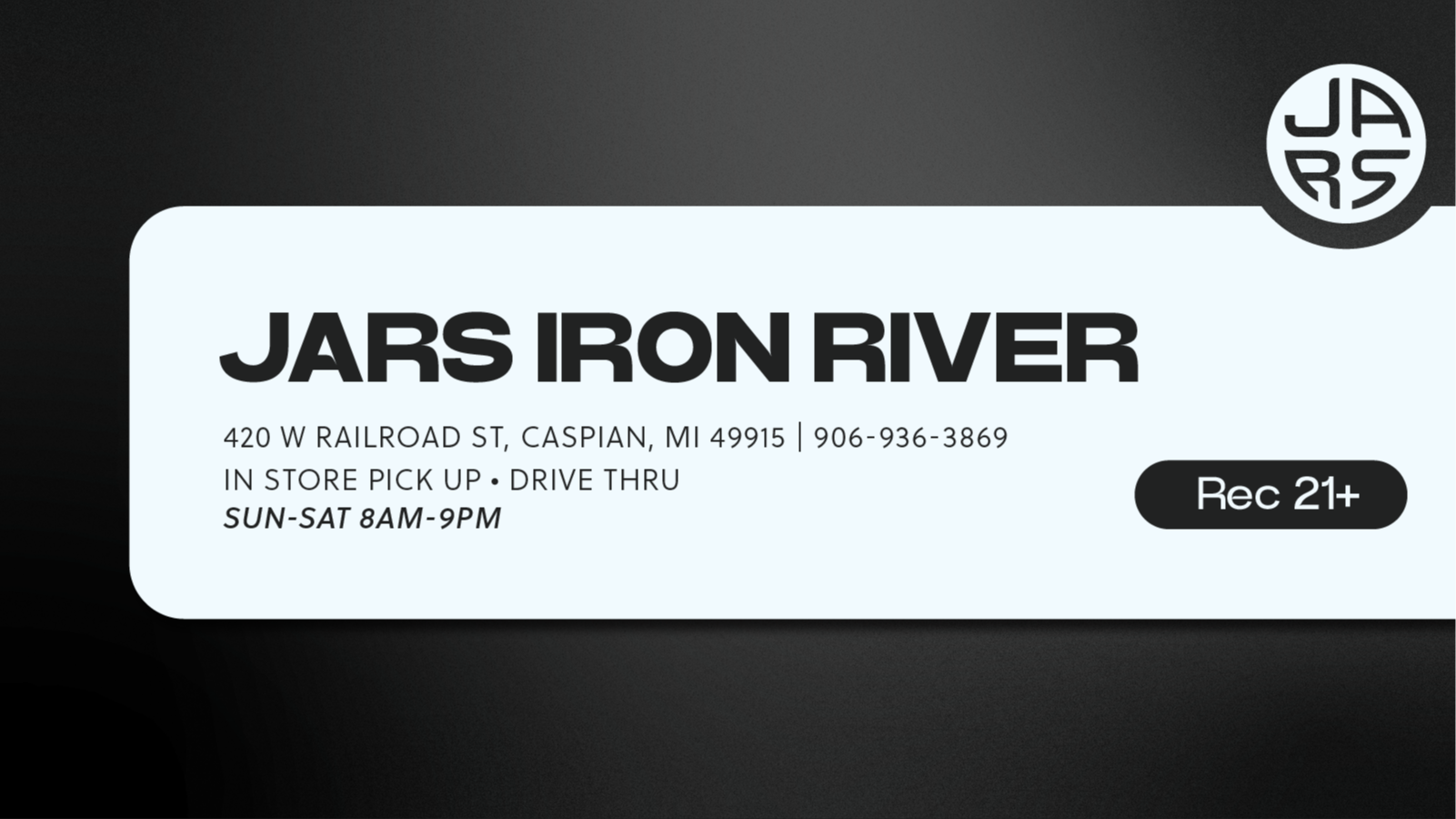 JARS Cannabis - Iron River