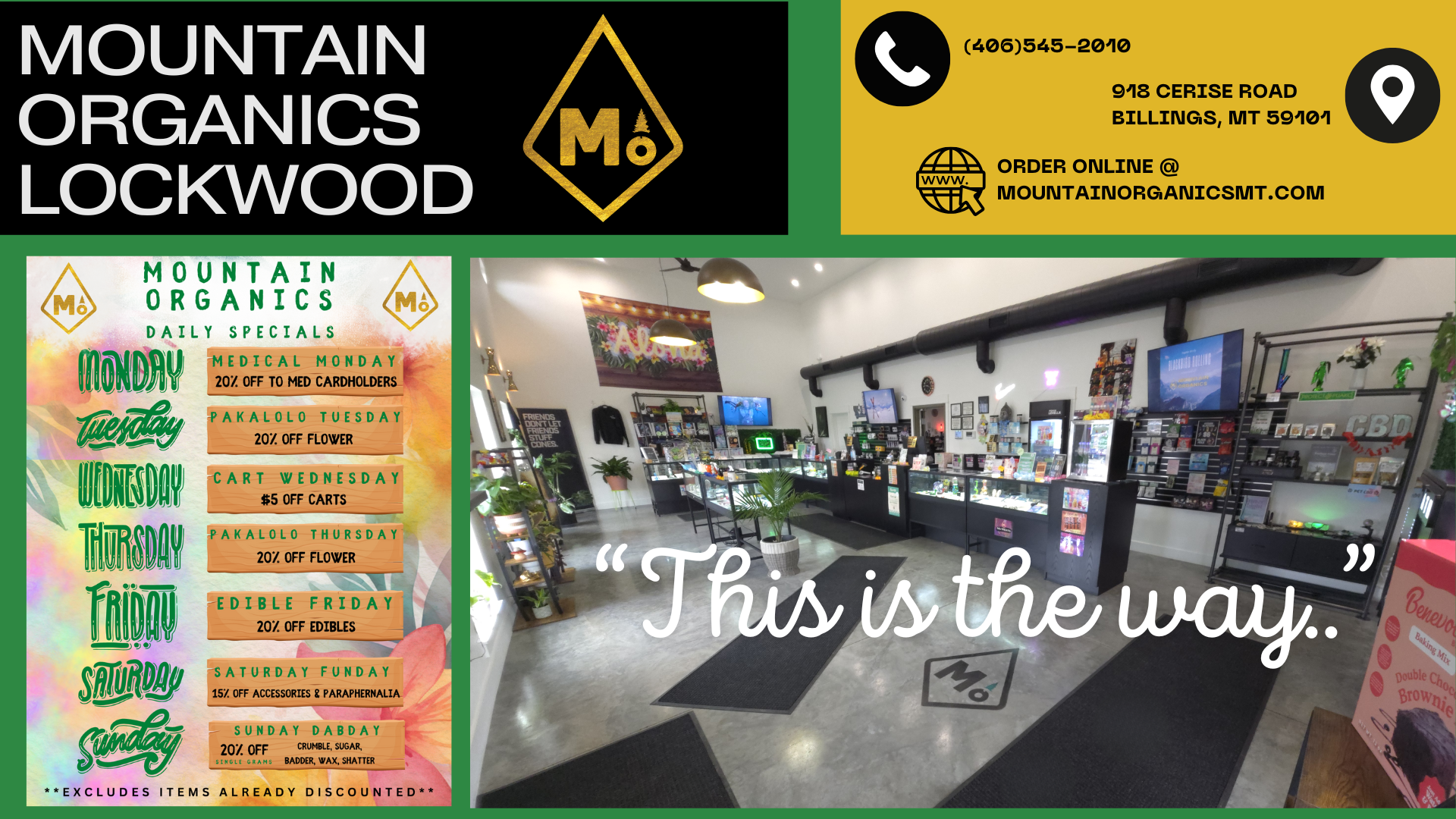Mountain Organics - Lockwood