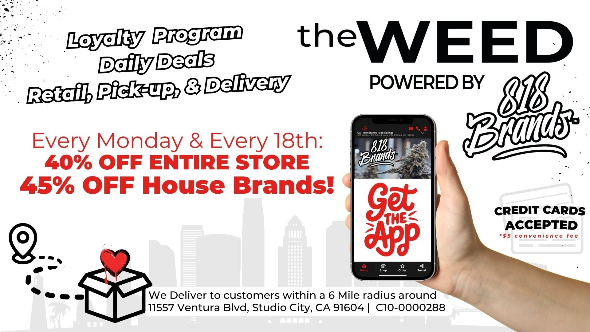 THE WEED Powered by 818 Brands