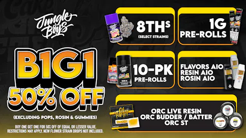 jungle boys vape 1g JUNGLE BOYS VAPES UK main image 1