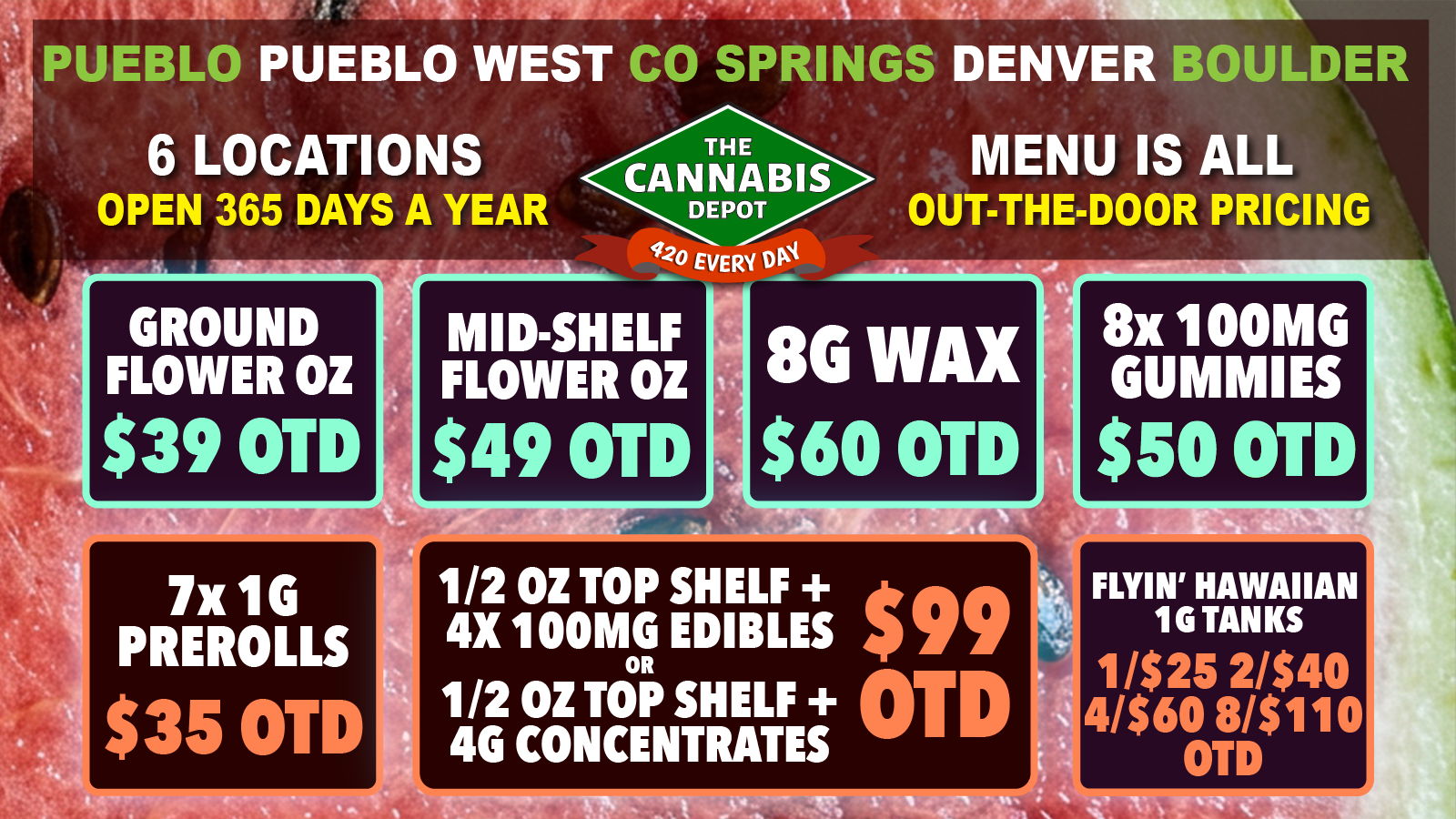 The Cannabis Depot - Boulder