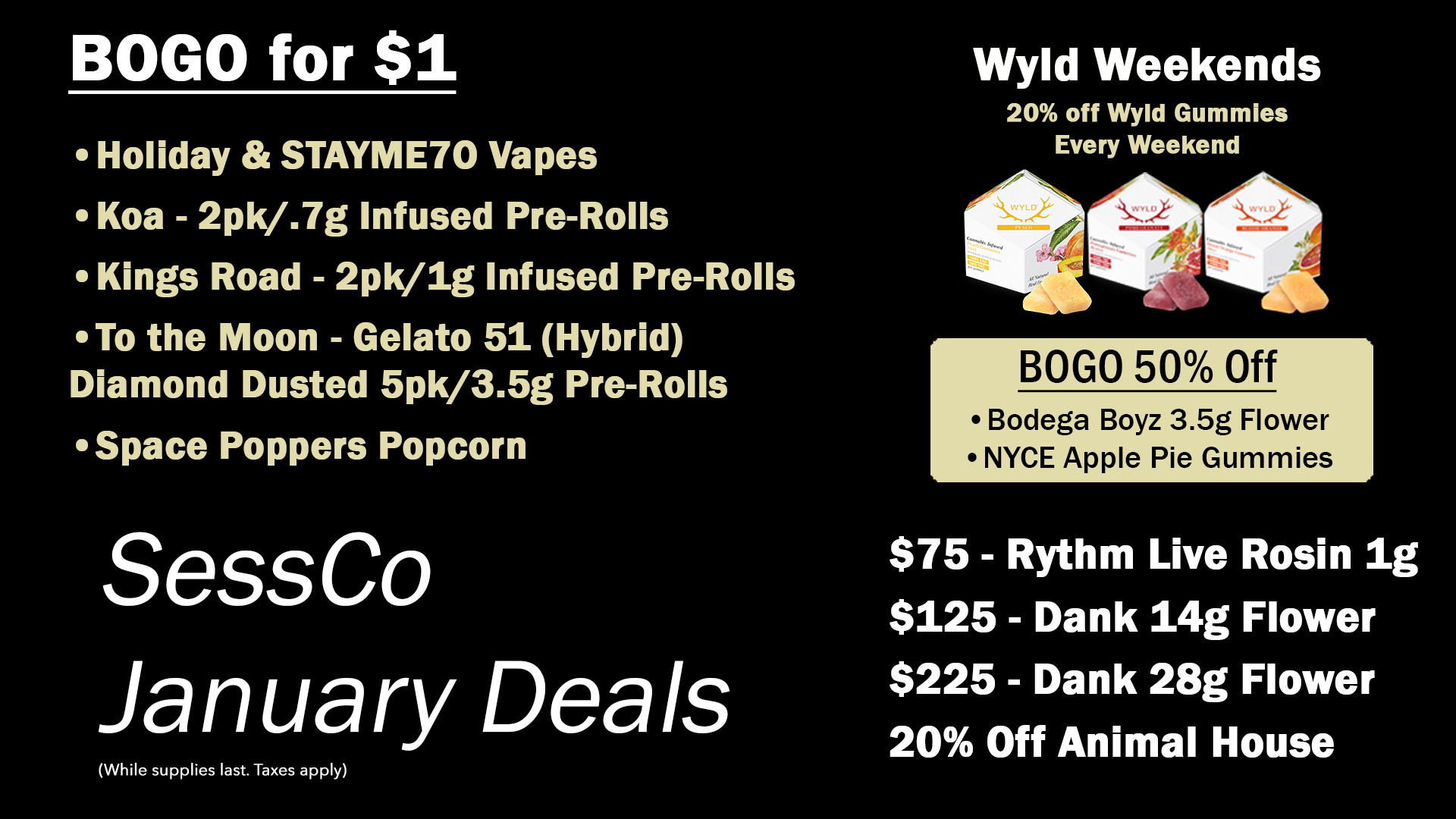 SessCo Recreational Cannabis Dispensary