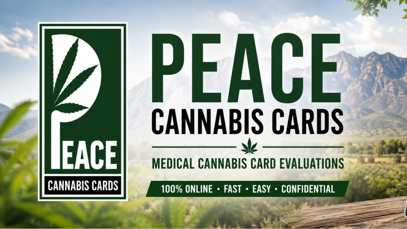 Peace Cannabis Card