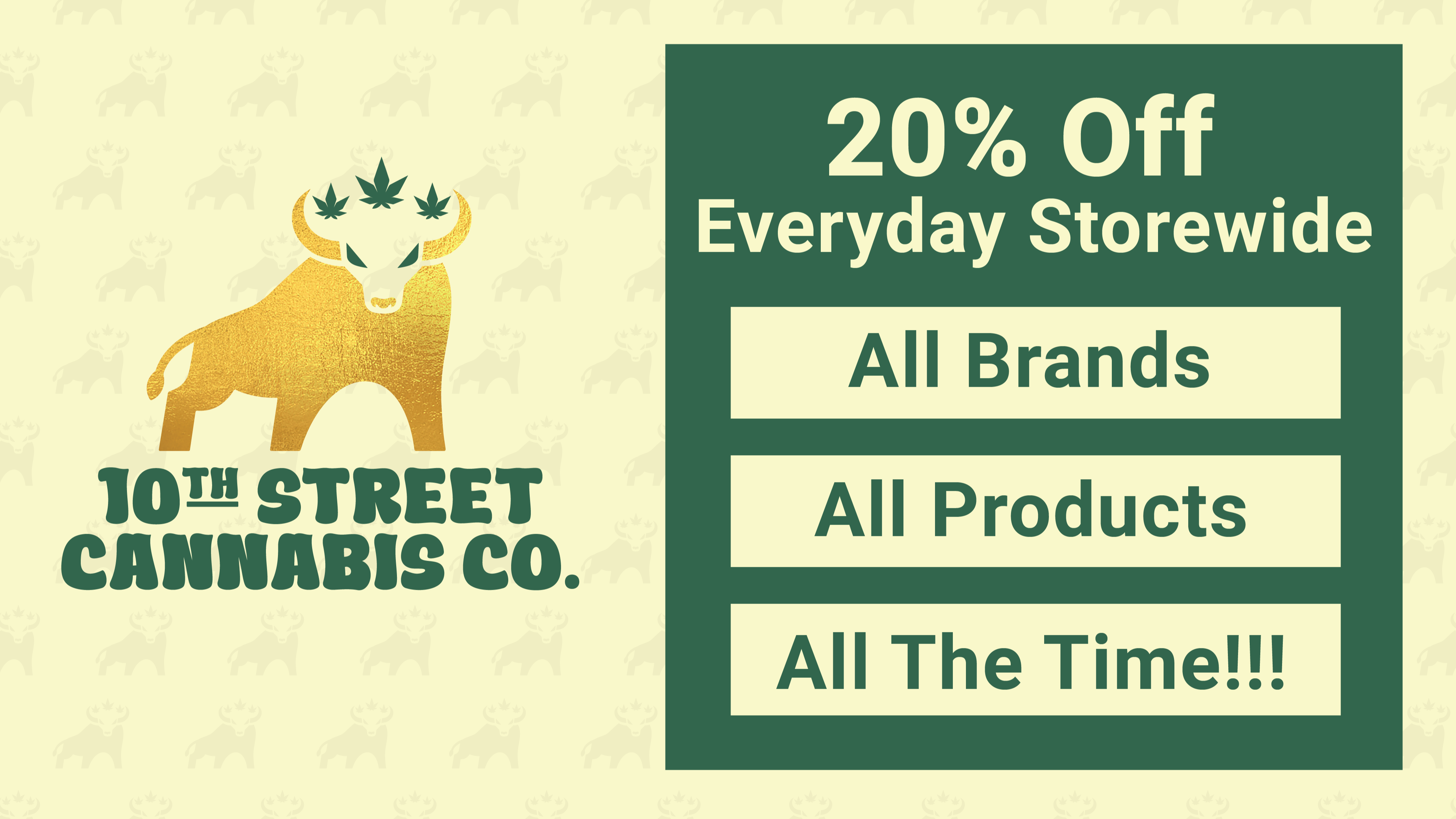 10th Street Cannabis Co. hero image