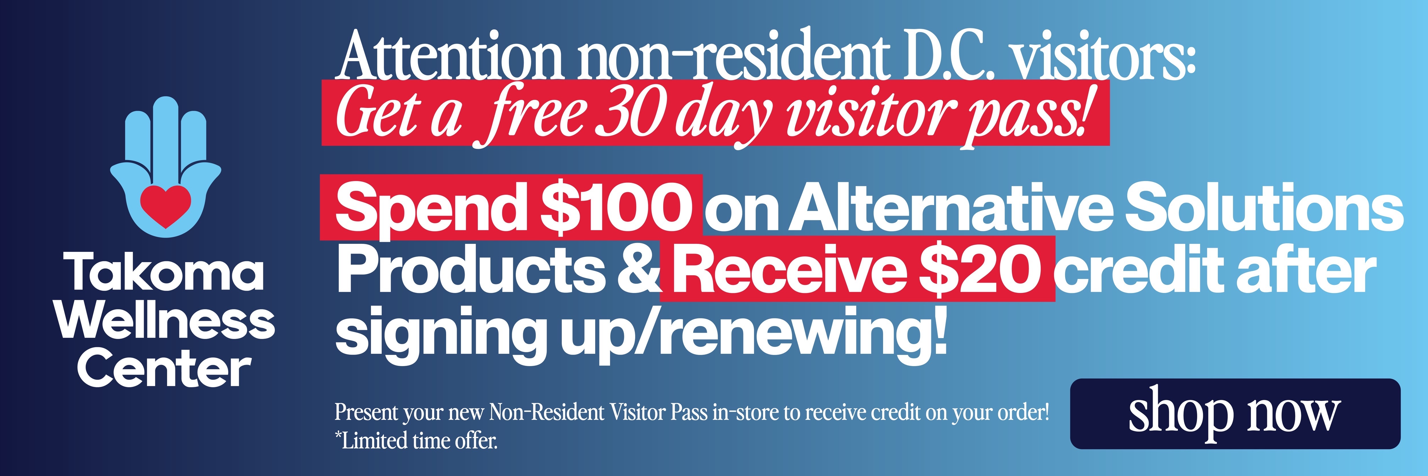 Takoma Wellness Center Dispensary Menu, Reviews & Photos